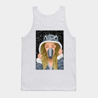 Wolf girl Tank Top